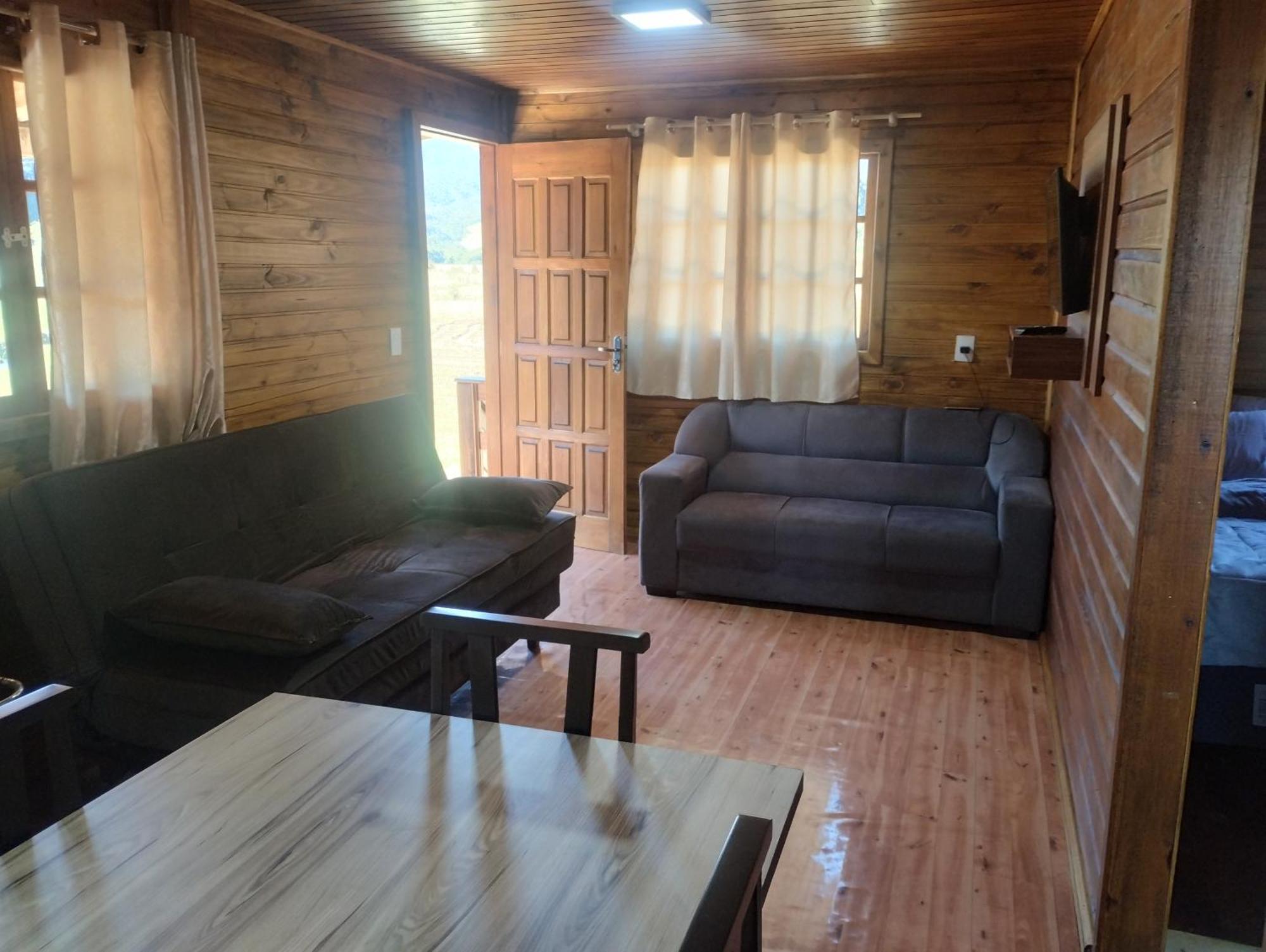 Cabana E Casa De Campo Bromelia Urubici Værelse billede